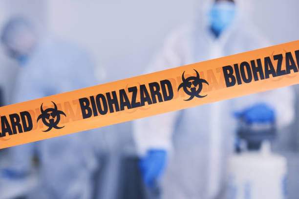 Professional Biohazard Cleanup technician working in North Salt Lake, UT